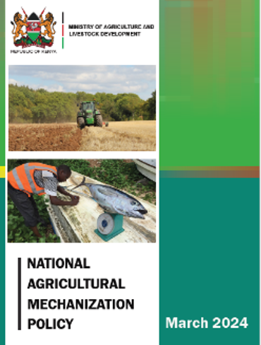 National Agricultural Mechanization Policy 2023, Kenya