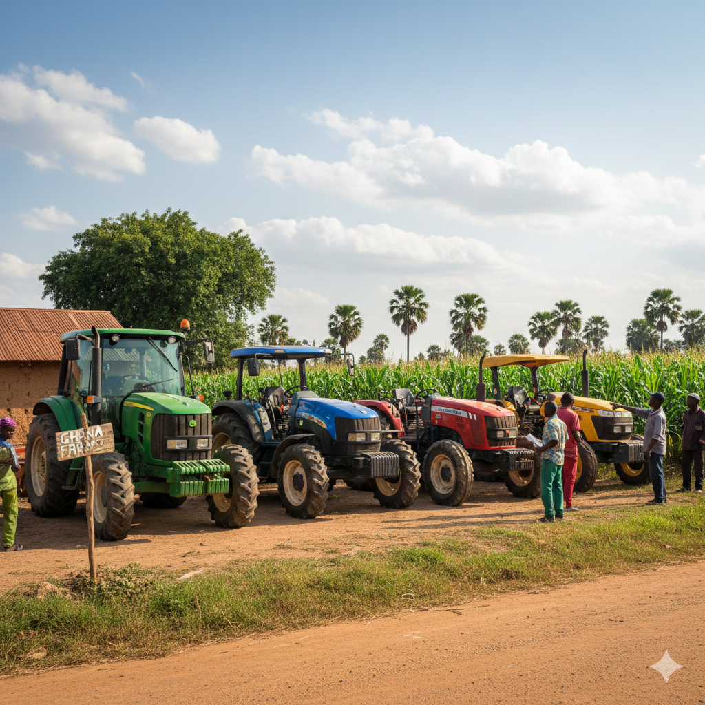 Ghana to Deploy 4,000 Machines in 2026 to Expand Agricultural Mechanization