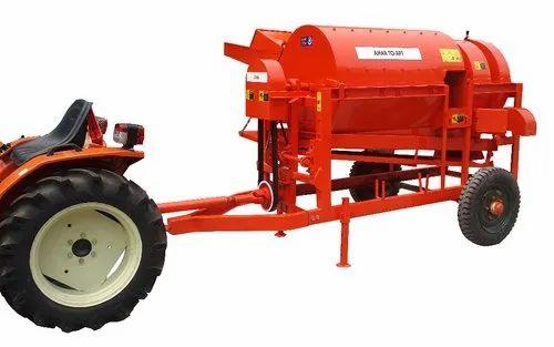 Mini small Tractor Paddy Thresher